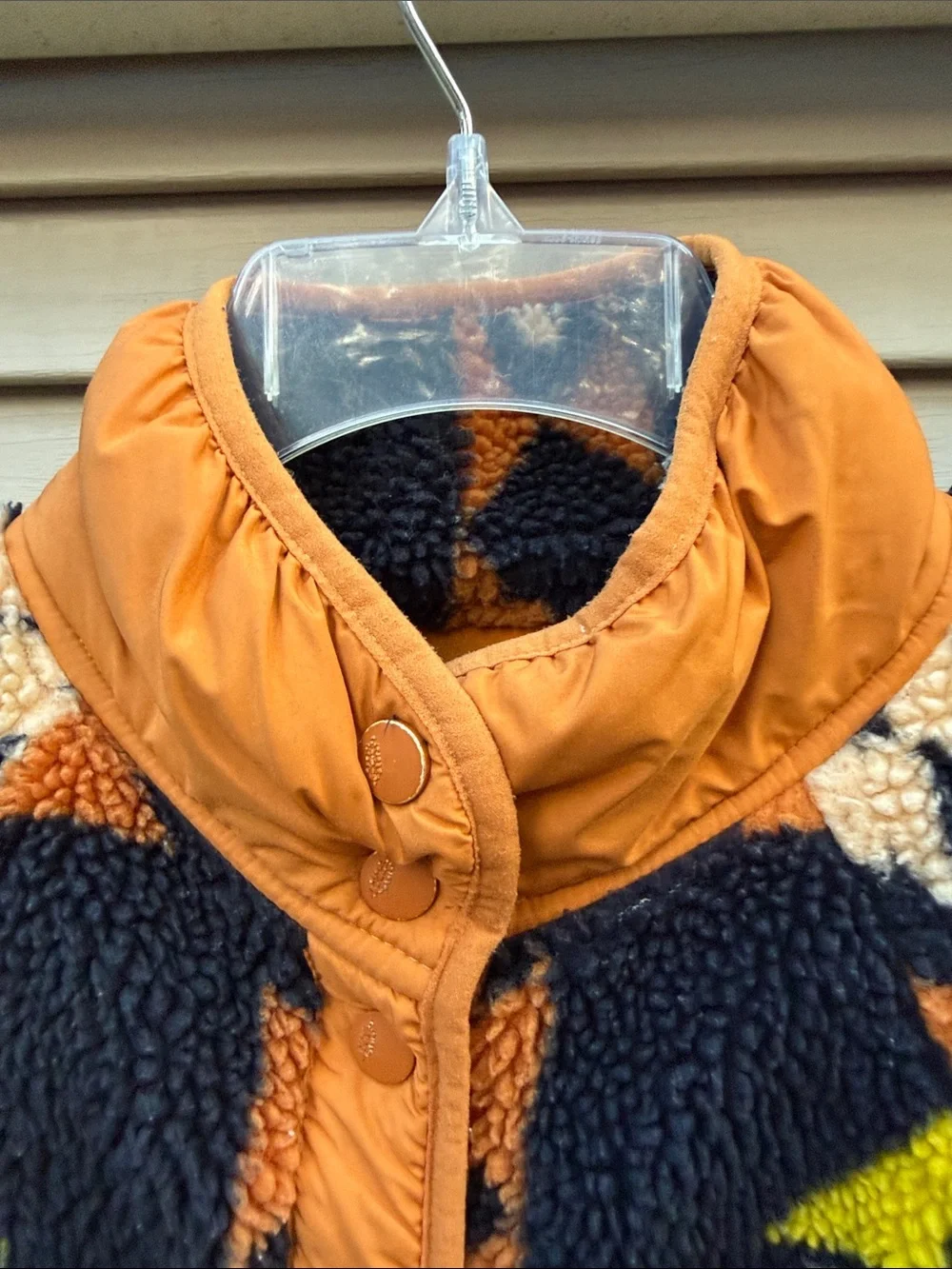 Free People Movement "Hit The Slopes" fleece jacket in Night Sky Combo Size M/L - Picture 12 of 15